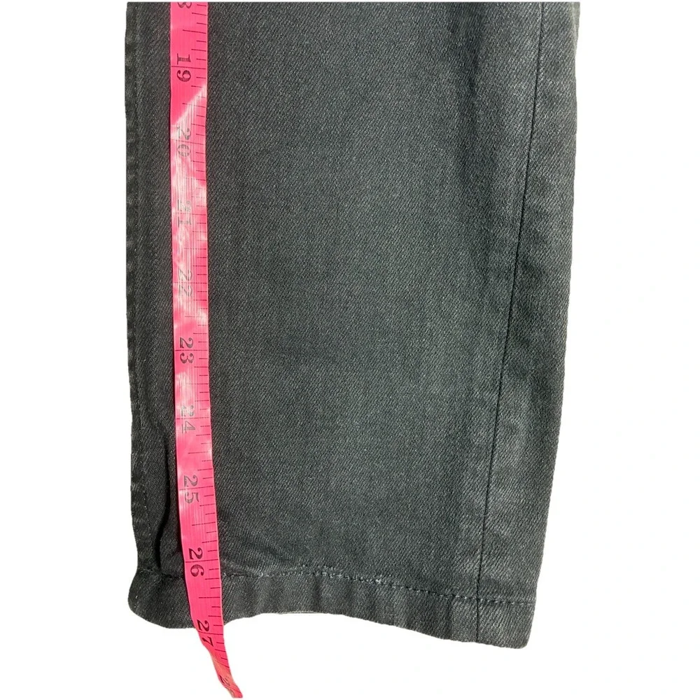 EVERLANE Jeans Men's 32 Black The Slim Jean Stretch Ankle Hemmed 32x27‎ *altered